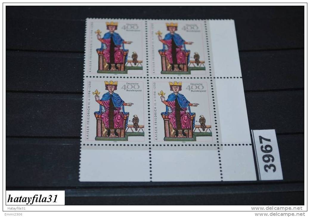 BRD   1994    Mi. 1738  ** Postfrisch   4 Er Block - Unused Stamps