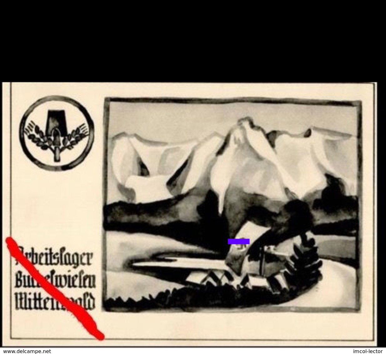 2765 - RAD Postkarte. Propaganda - Briefe U. Dokumente