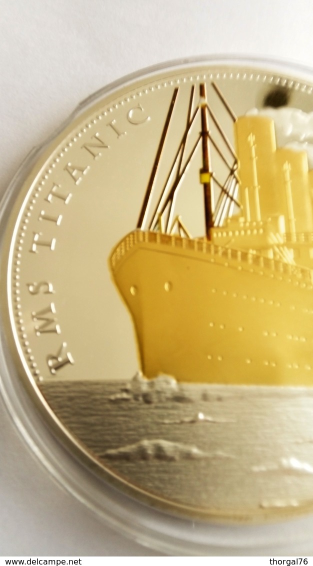 TITANIC 1912- 2012 MEDAILLE COMMEMORATIVE DU NAUFRAGE DU PAQUEBOT TITANIC