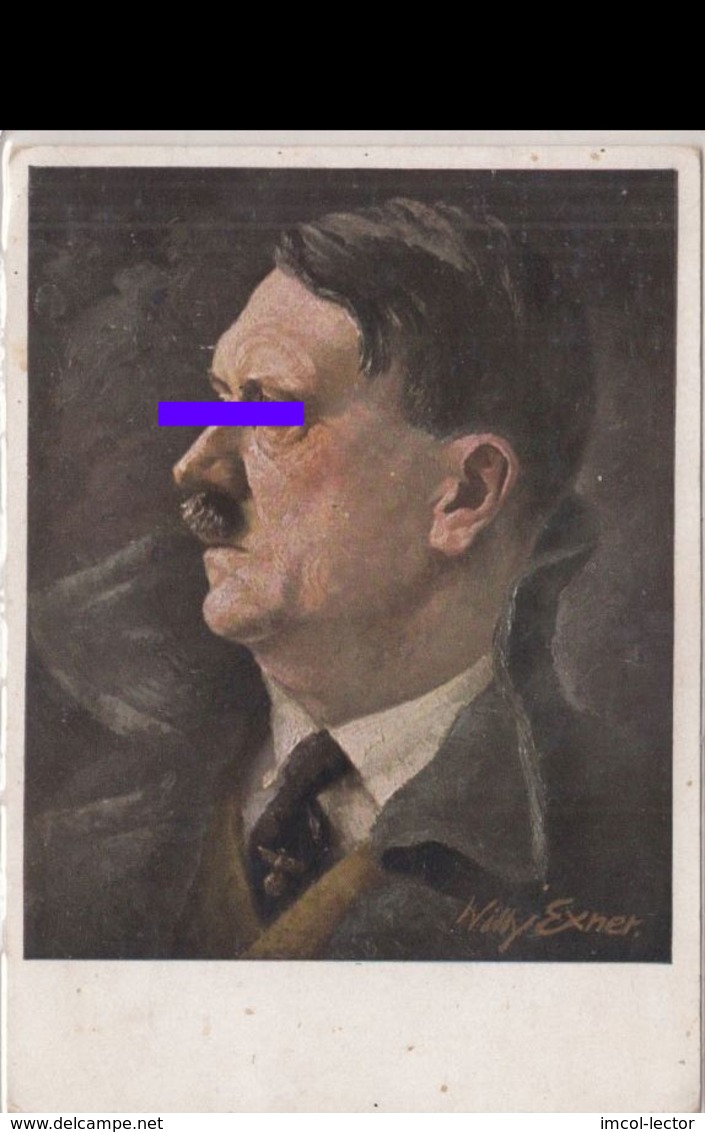 2734 - Hitler Portrat. W. Eher Ungel. - War 1939-45