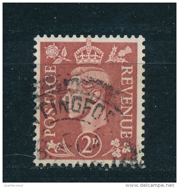Groot-Brittannië/United Kingdom/Grande-Bretagne/Grossbritannien 1951 Mi: 249 Z Yt: 254 A (Gebr/used/obl/o)(3572) - Gebruikt