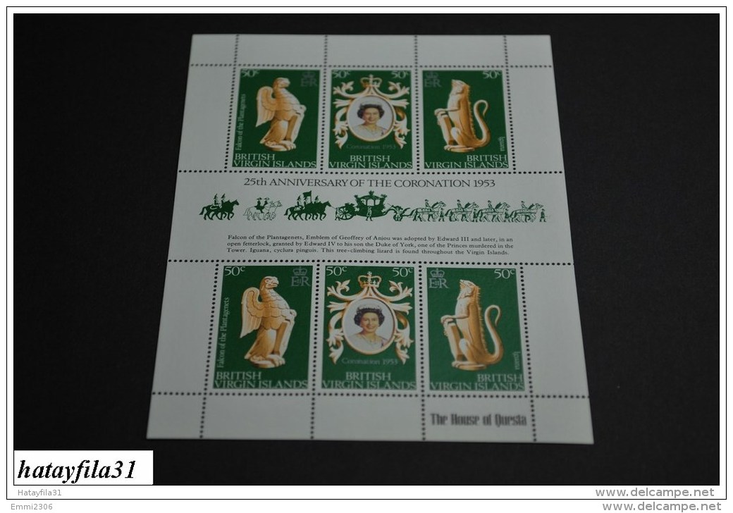 BRITISH VIRGIN Islands   1978   Mi. 337 - 339   **  Postfrisch   Klb.      ( BOX 2 ) - British Virgin Islands