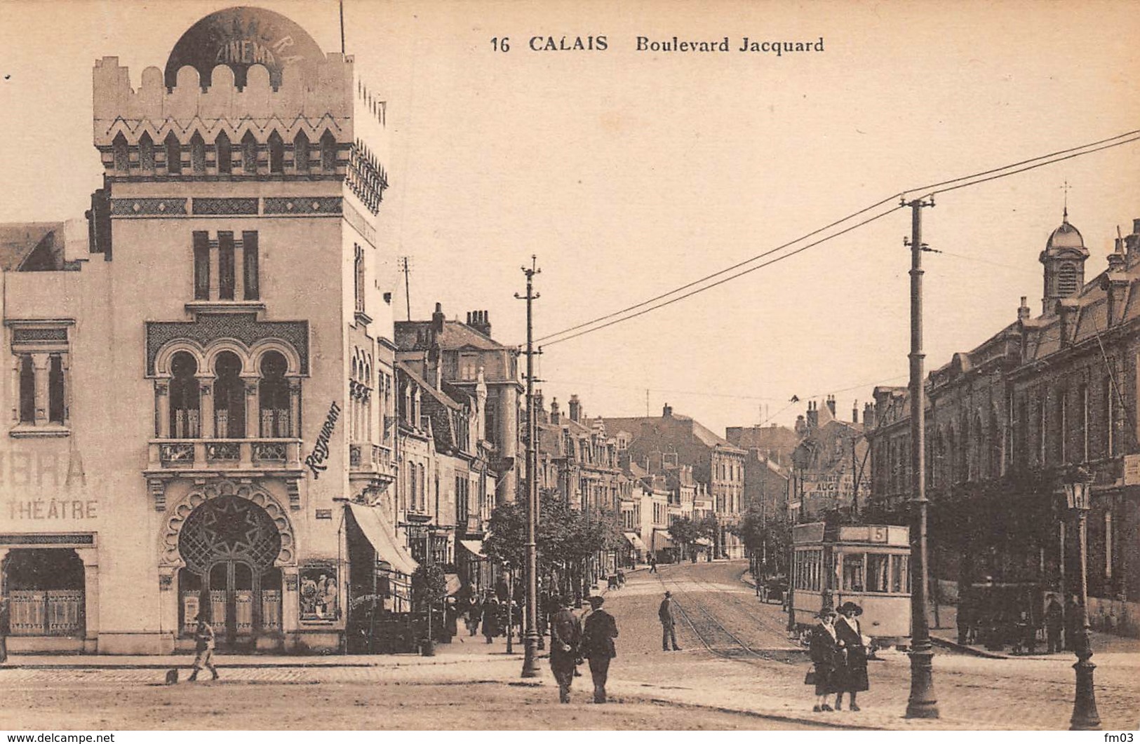 Calais Tramway Cinéma Alhambra - Calais