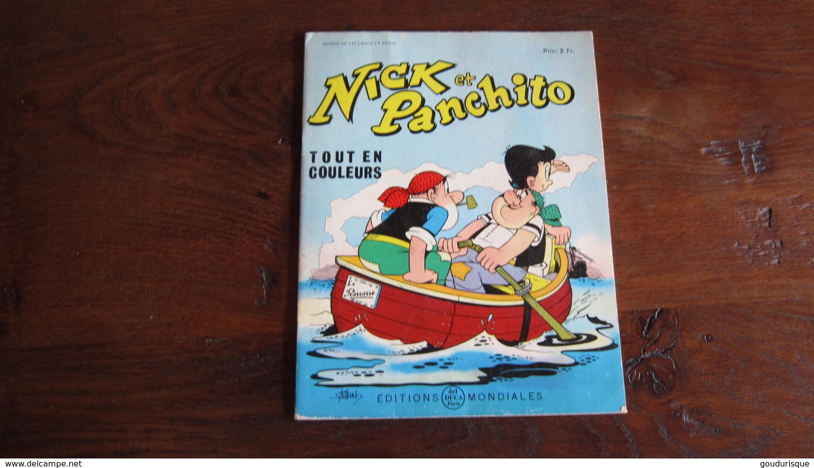 EO NICK ET PANCHITO  TOUT EN COULEUR             AUTRE SERIE DE JEAN LOUIS PESCH - Sylvain Et Sylvette