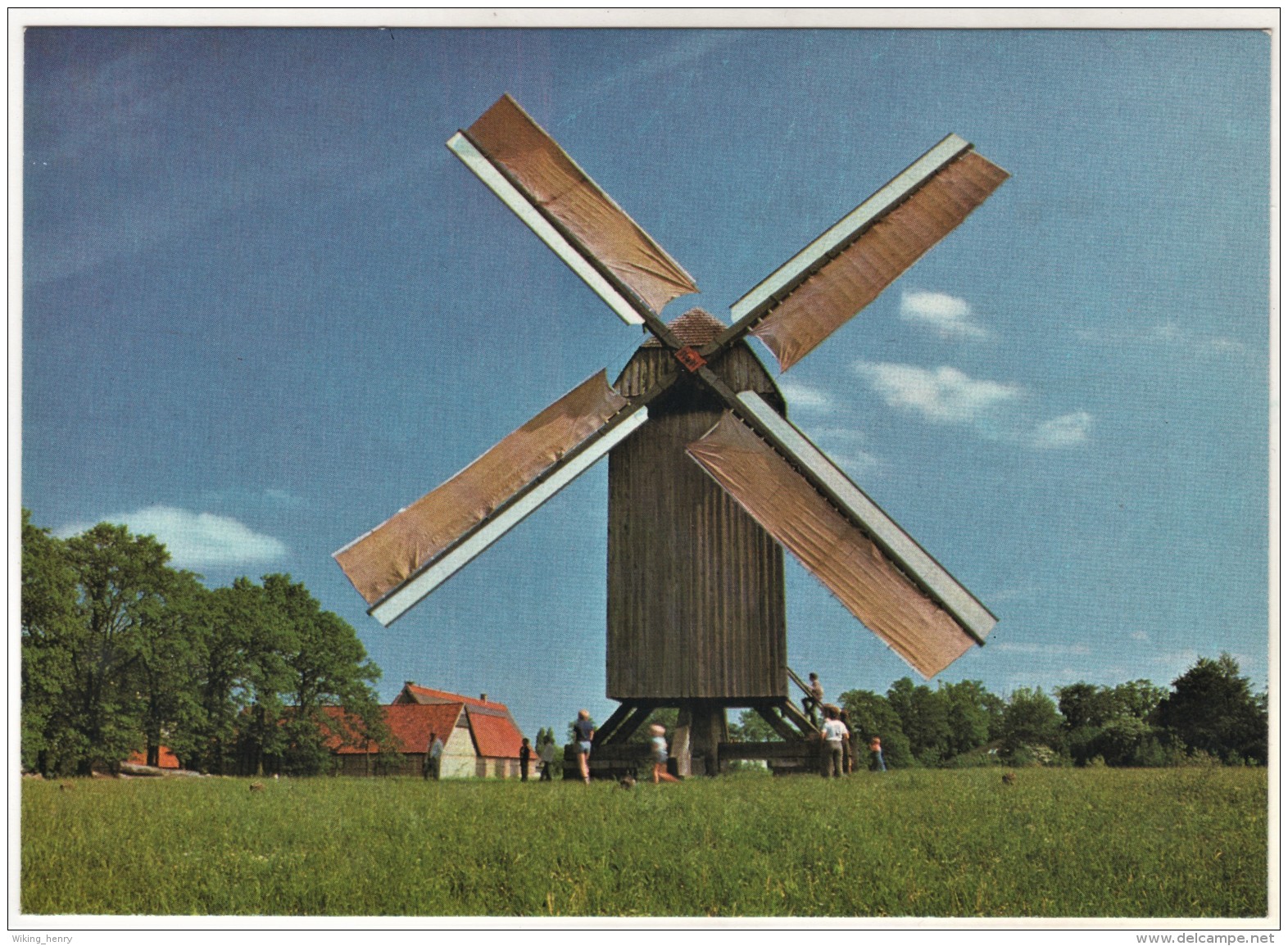 Cloppenburg - Niedersächsisches Freilichtmuseum 3   Bockwindmühle - Cloppenburg