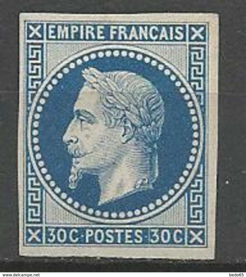 ESSAI NAPOLEON 30 Cts BLEU NEUF(*) CHARNIERE TB - Autres & Non Classés