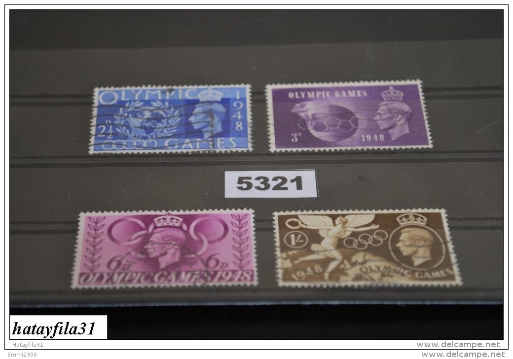 Grossbritanien  1948   Mi. 237 - 240     Gestempelt - Used Stamps