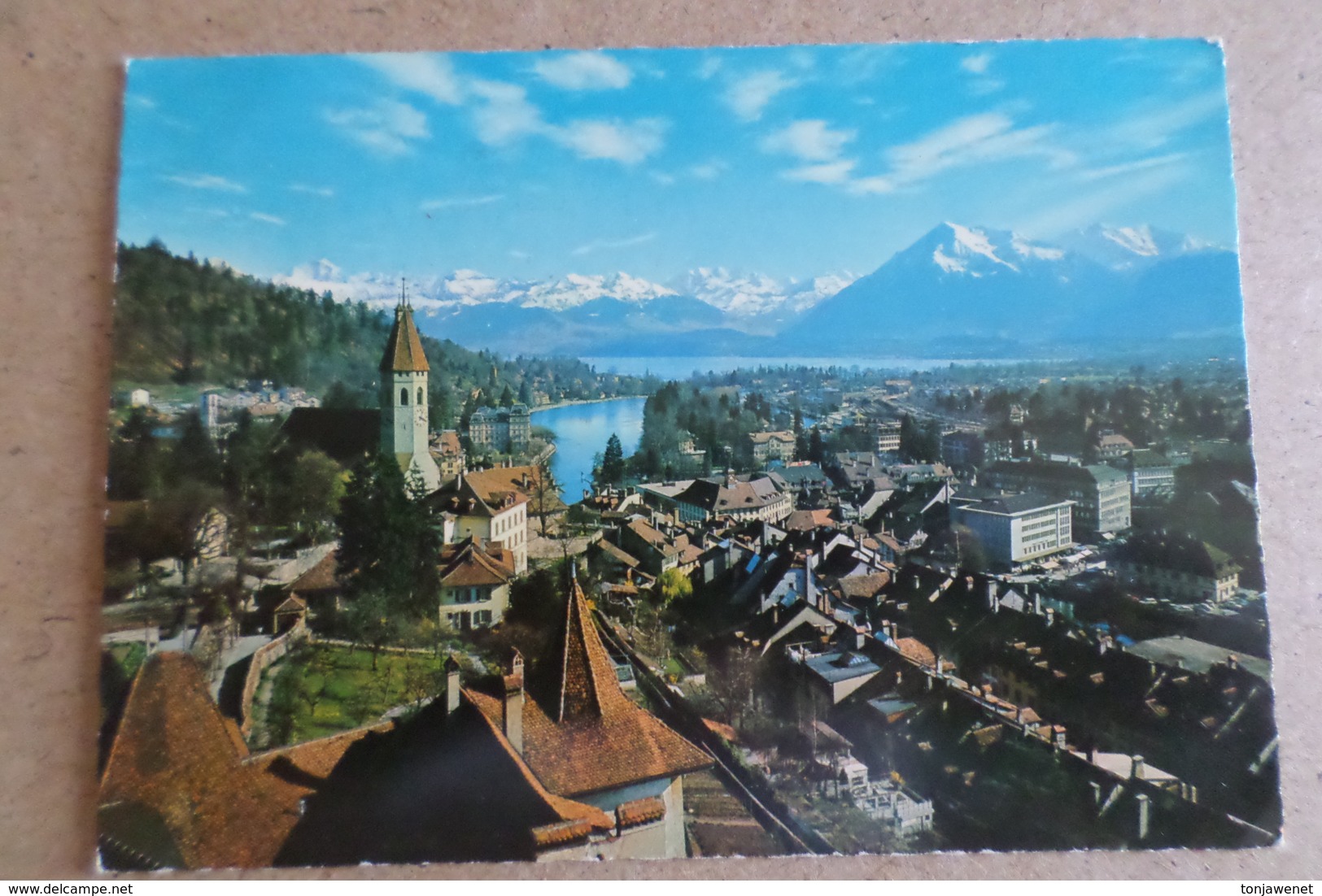 THUN - THOUNE Et Les Alpes ( Suisse ) - Thoune / Thun