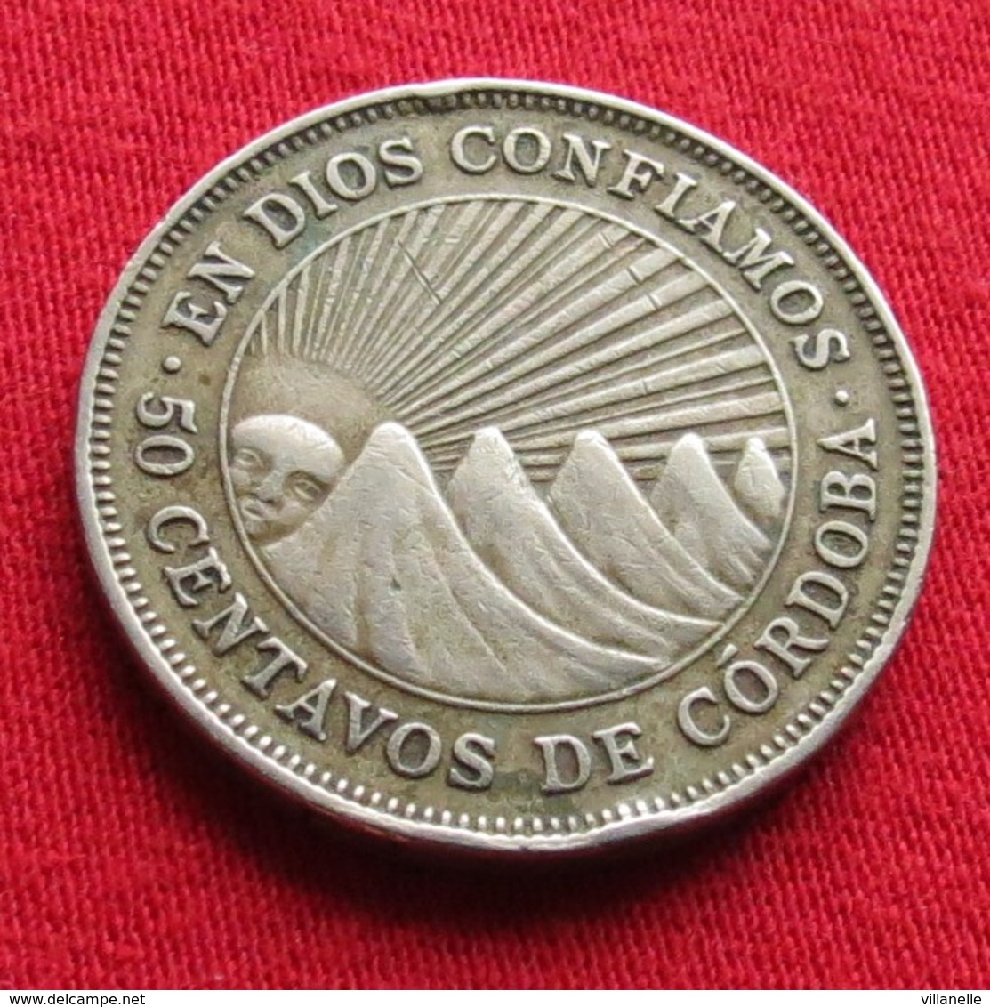 Nicaragua 50 Centavos 1950 KM# 19.1 - Nicaragua