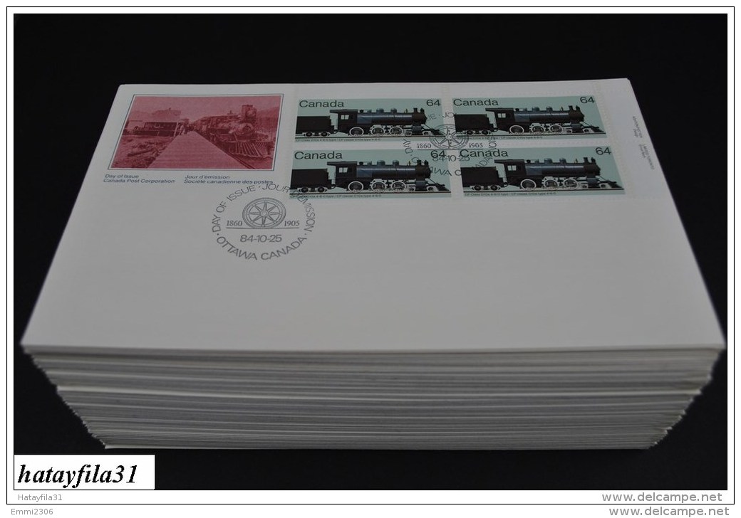 Kanada  1984   FDC  - Mi. 934 VB.  - Nationale Briefmarkenausstellung CANADA ` 84 Montreal  -  ( T - 92 ) - 1981-1990