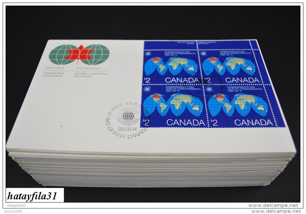 Kanada  1983   FDC - Mi. 867  VB. -  Commonwealth - Tag  -  ( T - 91 ) - 1981-1990