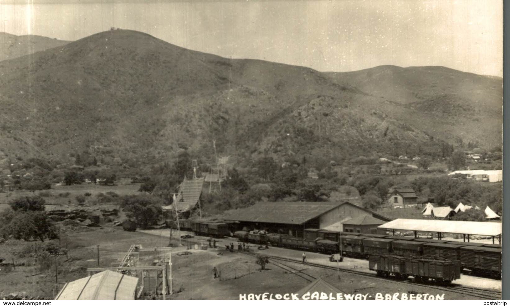 RPPC HAVELOCK CABLEWAY BARBERTON RAILWAY       AFRIQUE DU SUD SUDAFRICA  South Africa  - - South Africa