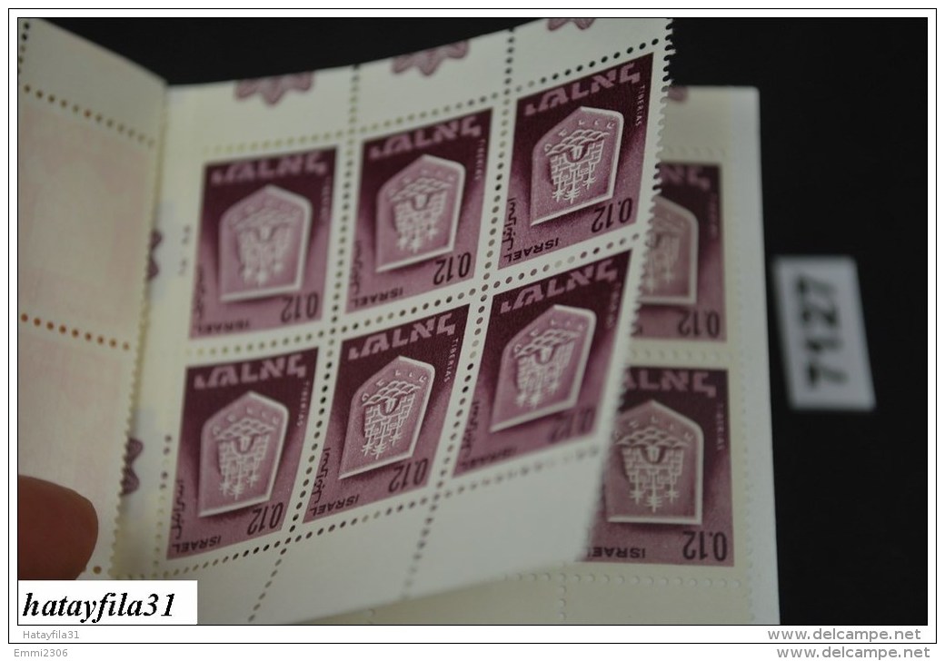 Israel  1965  MH  Mit Mi. 6x325 + 12x327  ** Postfrisch - Carnets