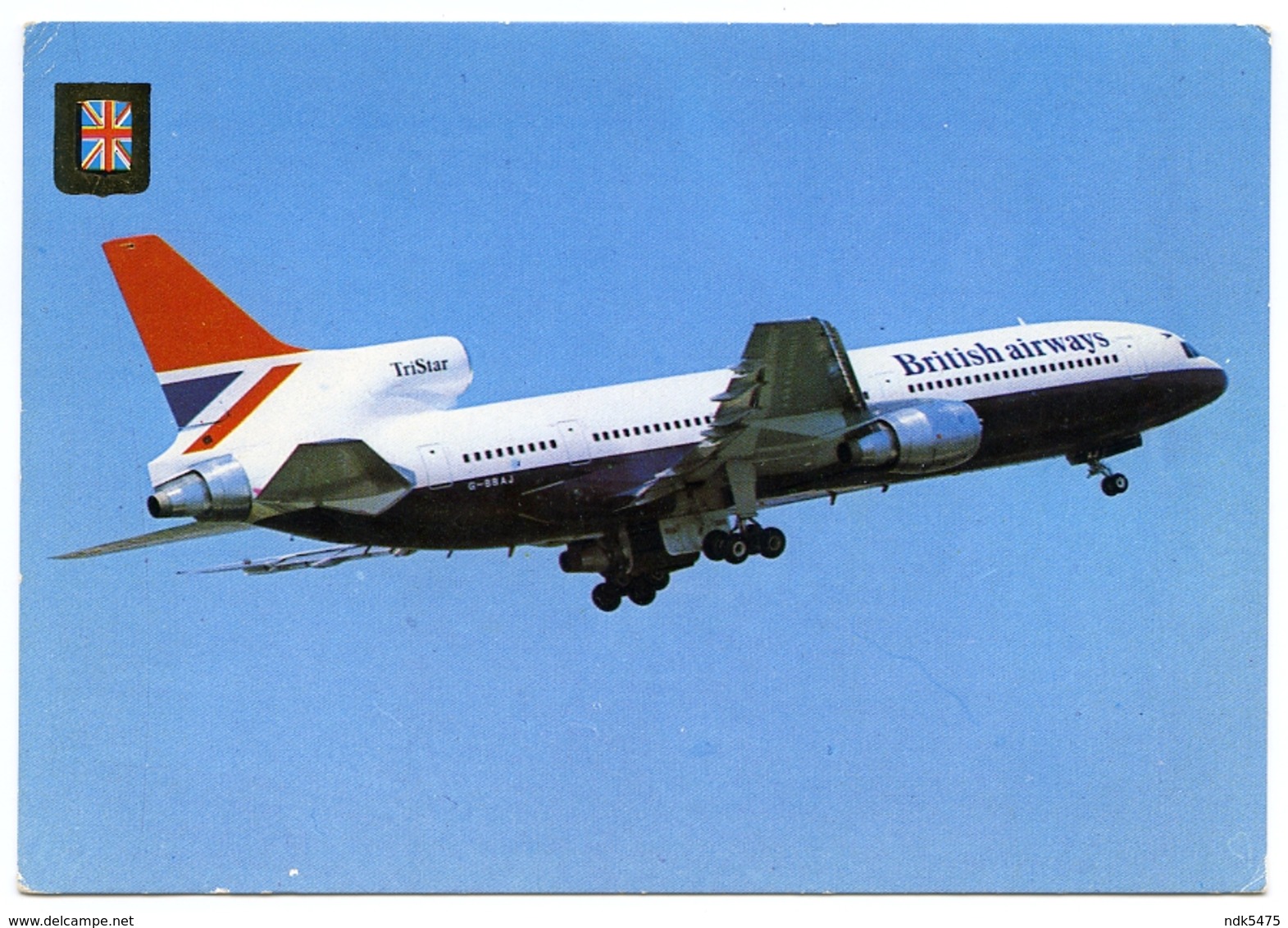 BRITISH AIRWAYS TRISTAR (10 X 15cms Approx.) - 1946-....: Modern Era