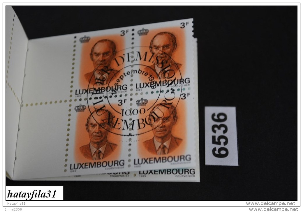 Luxemburg  1989  MH.  2  Gestempelt    / - Carnets