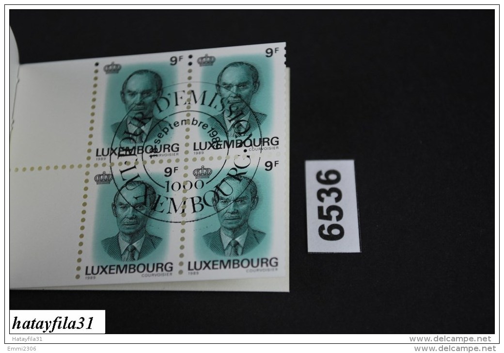 Luxemburg  1989  MH.  2  Gestempelt    / - Carnets