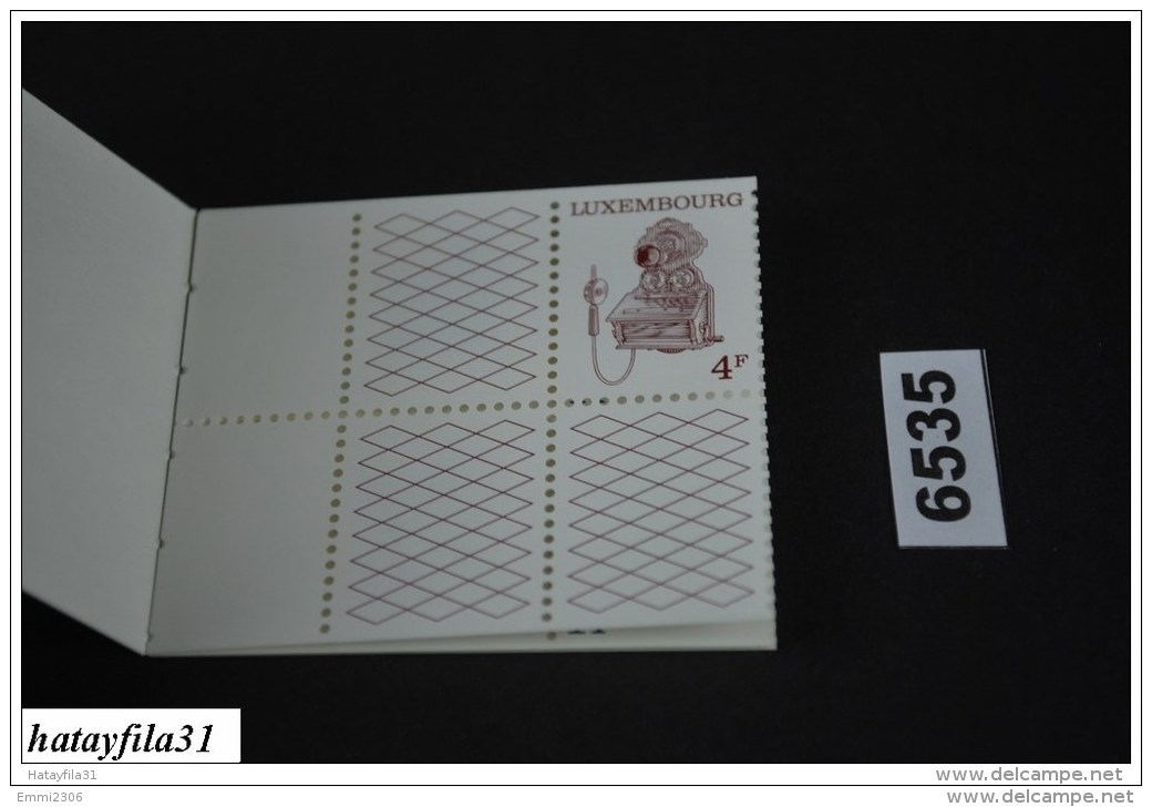 Luxemburg  1991  MH.  3    ** Postfrisch   / - Postzegelboekjes