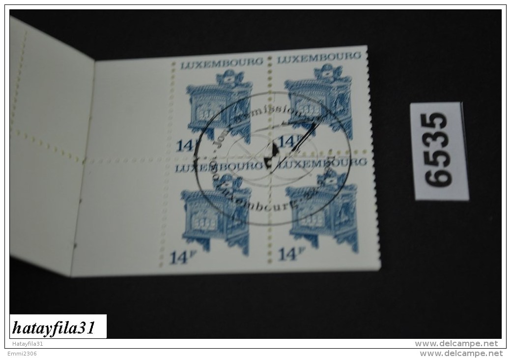 Luxemburg  1991  MH.  3    Gestempelt    / - Carnets