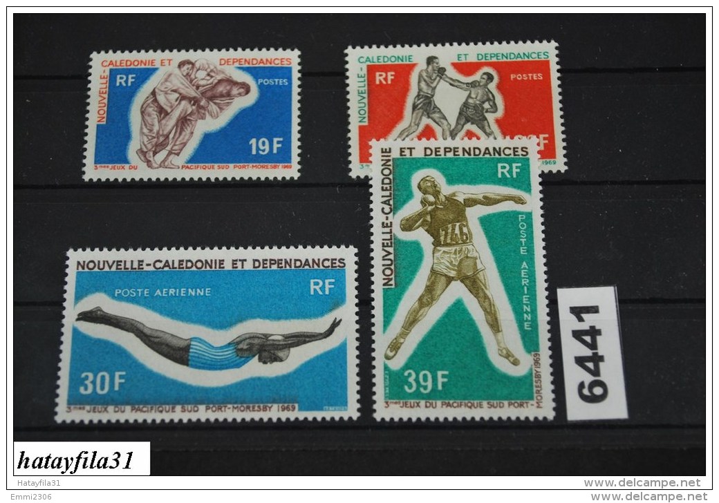 Neukaledonien    1969    Mi. 473 - 476   ** Postfrisch   /   3. Südpazifikspiele , Port Moresby - Neufs