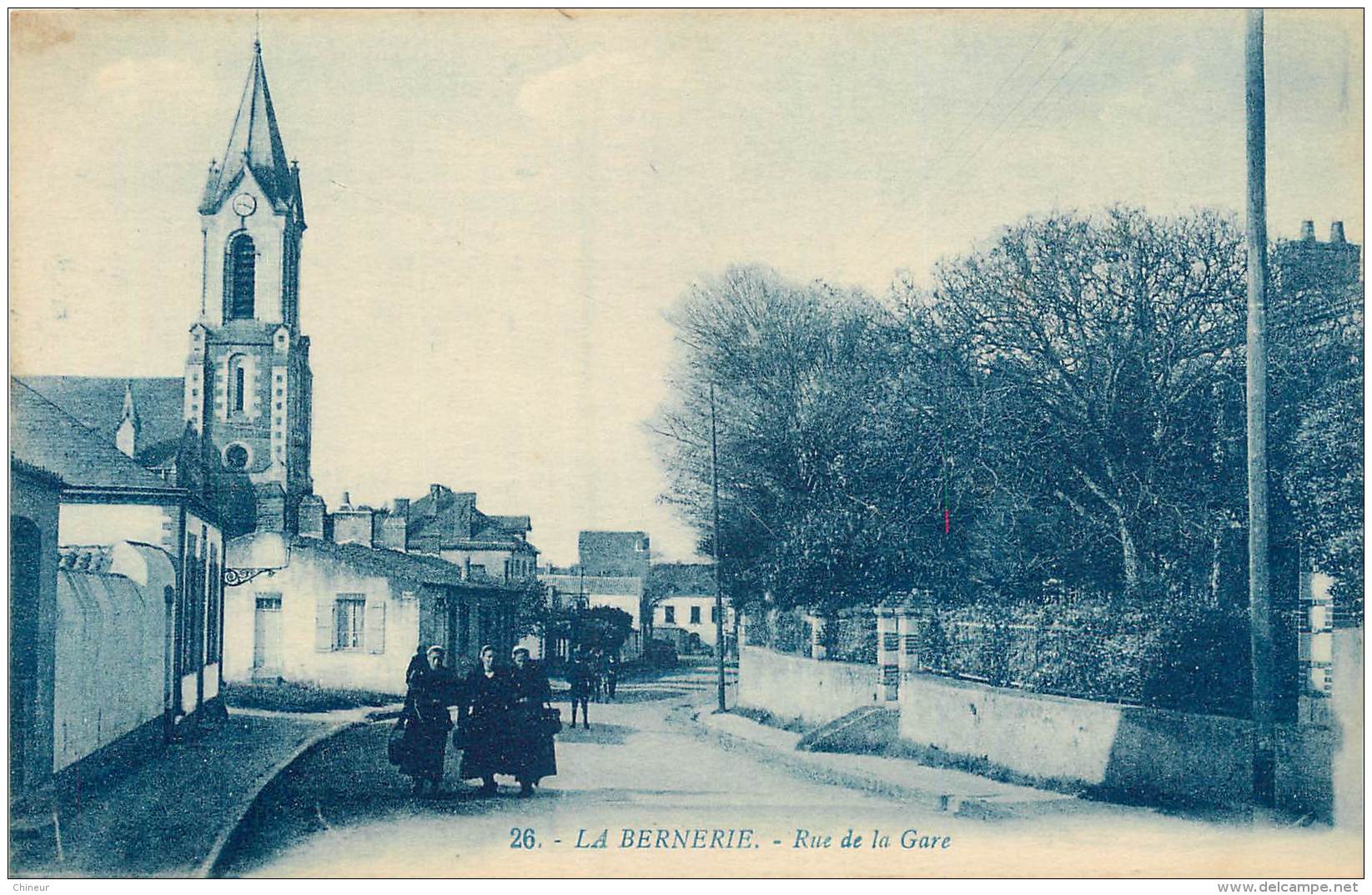 LA BERNERIE RUE DE LA GARE - La Bernerie-en-Retz