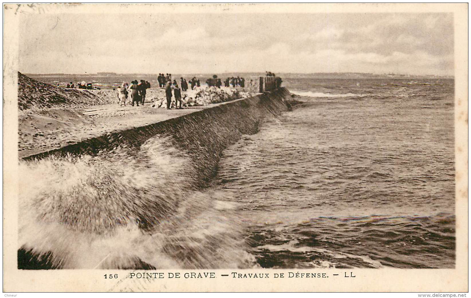 POINTE DE GRAVE TRAVAUX DE DEFENSE - Sonstige & Ohne Zuordnung