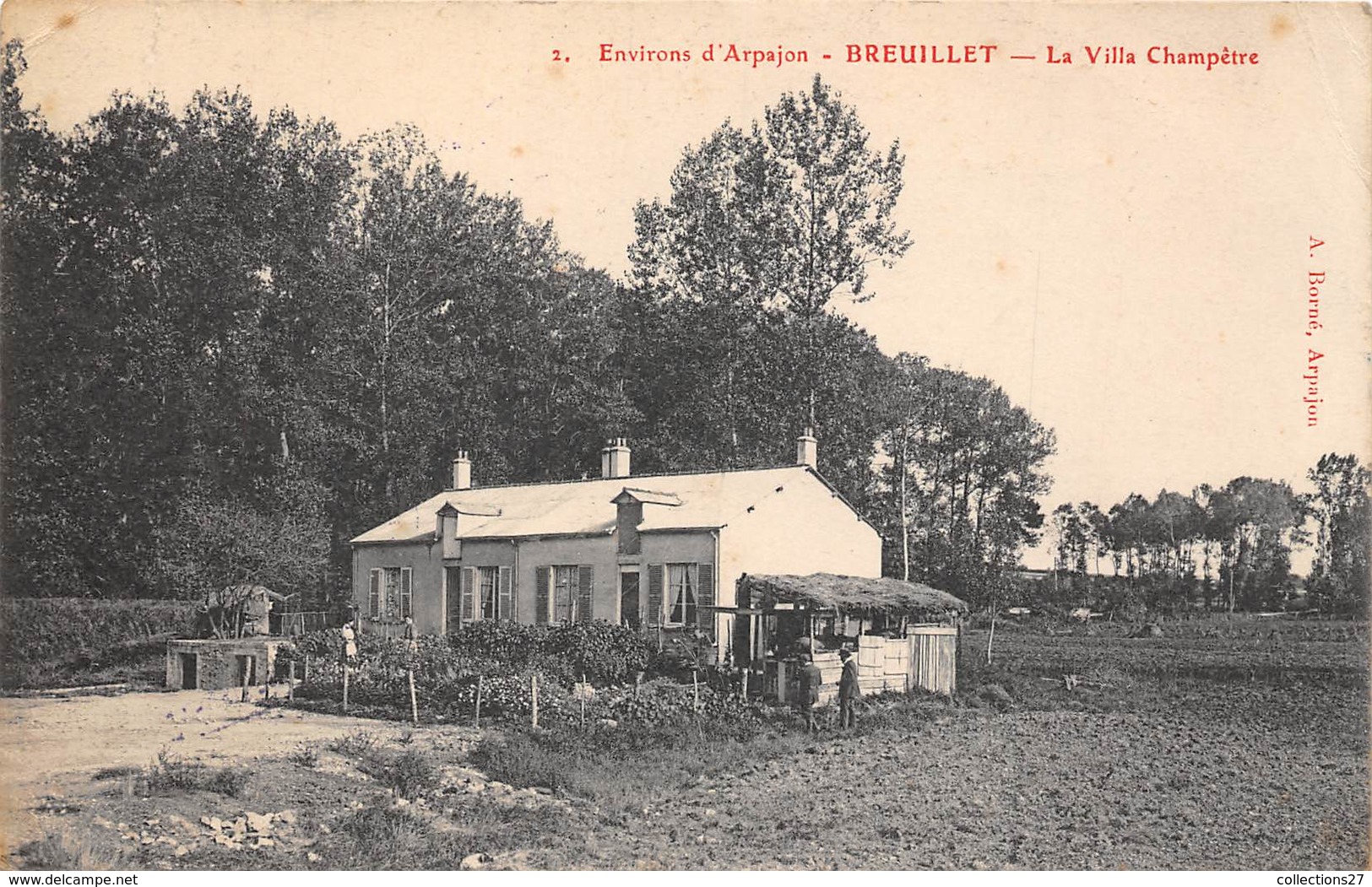 91-BREUILLET- ENVIRONS D'ARPAJON- LA VILLA CHAMPÊTRE - Arpajon