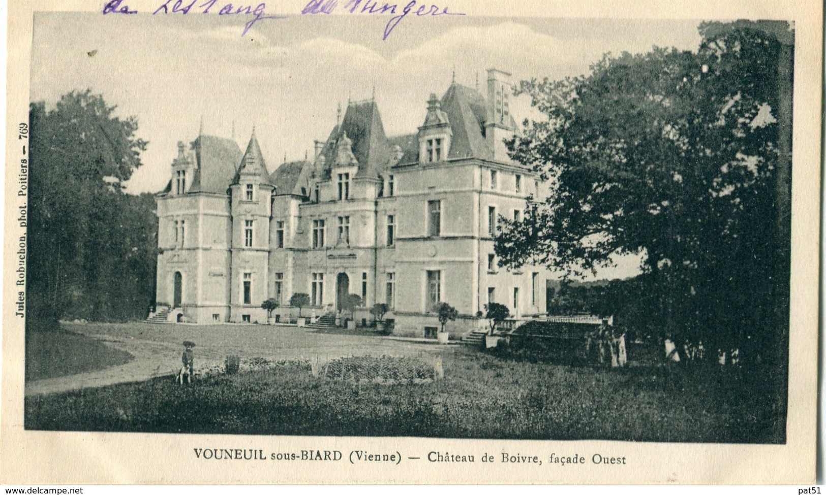 86 - Vouneuil Sous Biard : Le Château De Boivre - Vouneuil Sous Biard