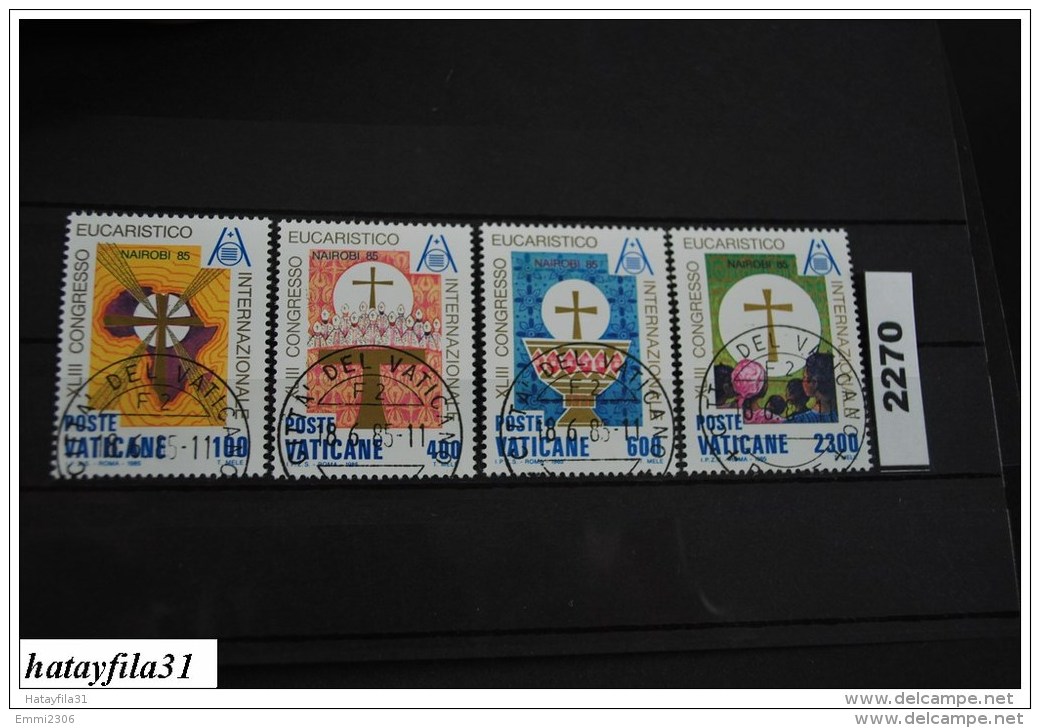 Vatikan   1985    Mi. 876 - 879    Gestempelt - Used Stamps