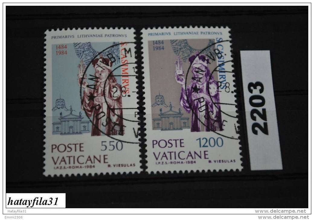 Vatikan   1984    Mi. 846 - 847    Gestempelt - Used Stamps