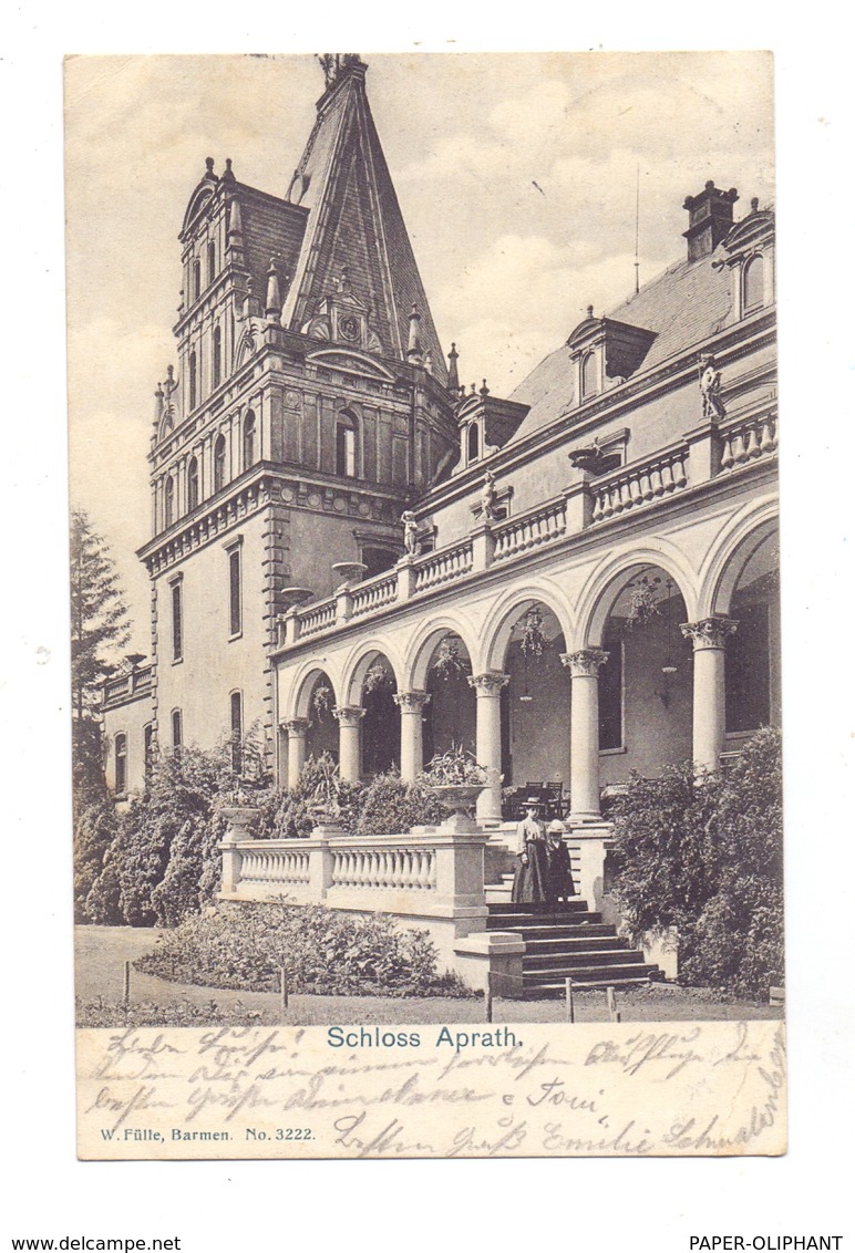 5603 WÜLFRATH - APRATH, Schloss Aprath, 1903, Druckstelle - Mettmann