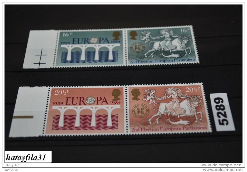 Großbritannien    1984   CEPT   Mi.  988 - 991   ** Postfrisch  2 Paare - 1984