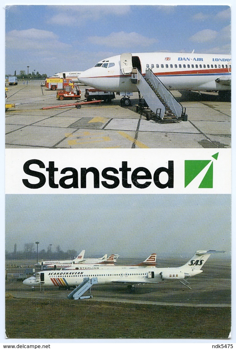 LONDON : STANSTED - DAN-AIR, SAS, STERLING - Aerodrome