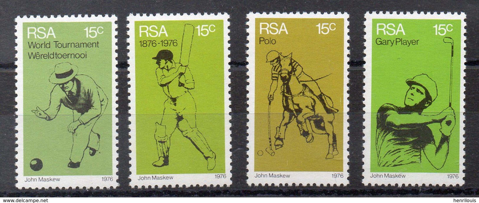 AFRIQUE DU SUD  Timbres Neufs ** De 1976 ( Ref 5458 ) Sport  - Voir 2 Scans - Ungebraucht