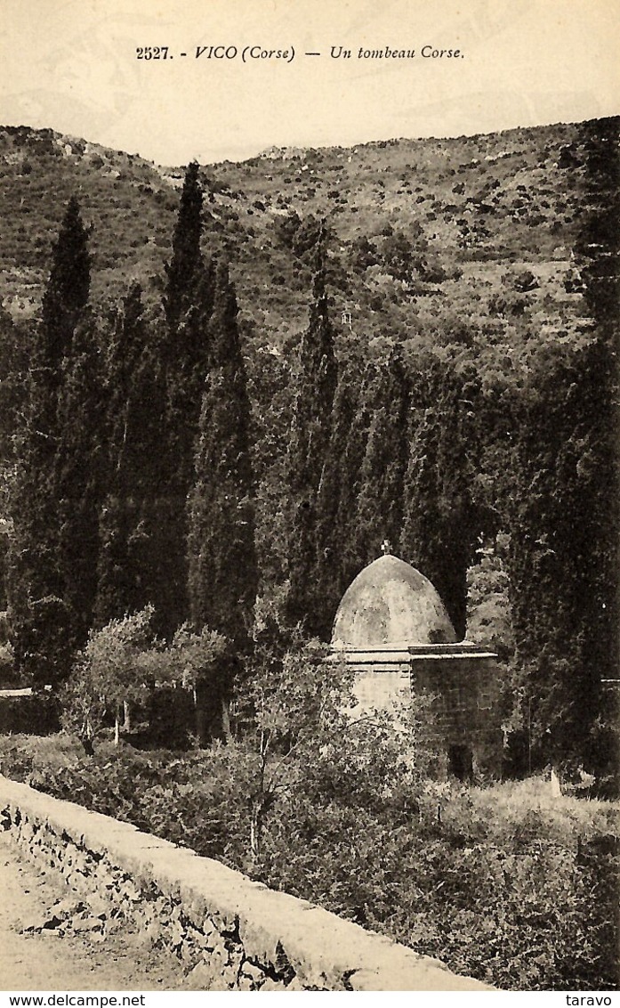 CORSE - Un Beau Monument Funéraire Sur La Route De Vico - Otros & Sin Clasificación