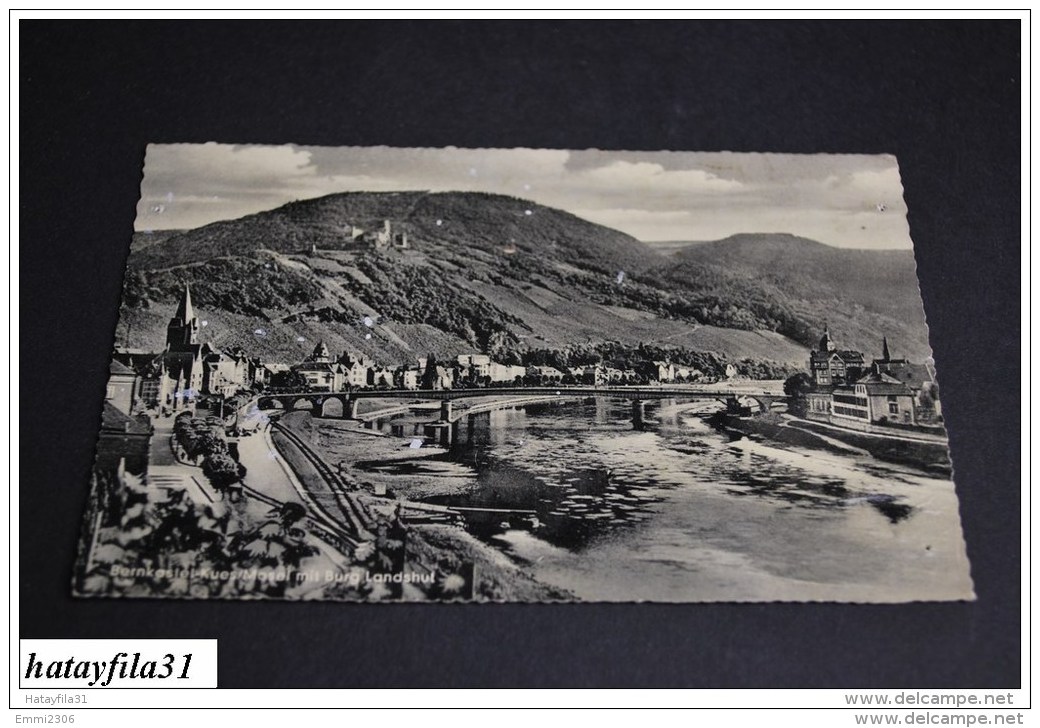 Bernkastel, Burg Landshut, Mosel   /  Gelaufen  1958   ( S - 93  ) - Landshut