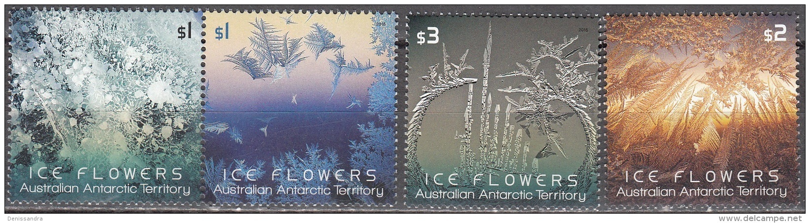Australian Antarctic Territory 2016 Fleurs De Glace Neuf ** - Neufs