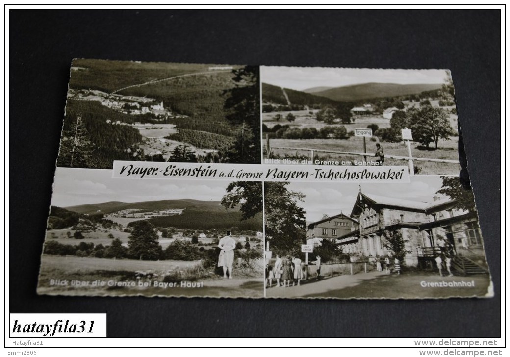 Bayerisch Eisenstein  /     Gelaufen 1963     ( P - 92 ) - Regen