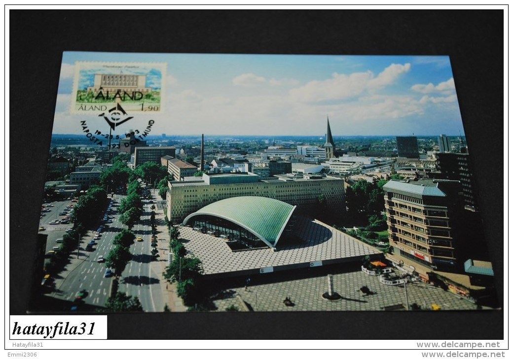 Finnland - Aland  1993  EXHIBITION CARD ( Messe Karten )   NOPOSTA &acute; 93   (T - 100 ) - Maximum Cards & Covers