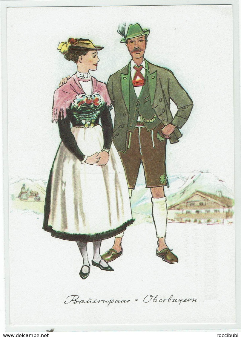 Mode, Bauernpaar - Oberbayern - Mode