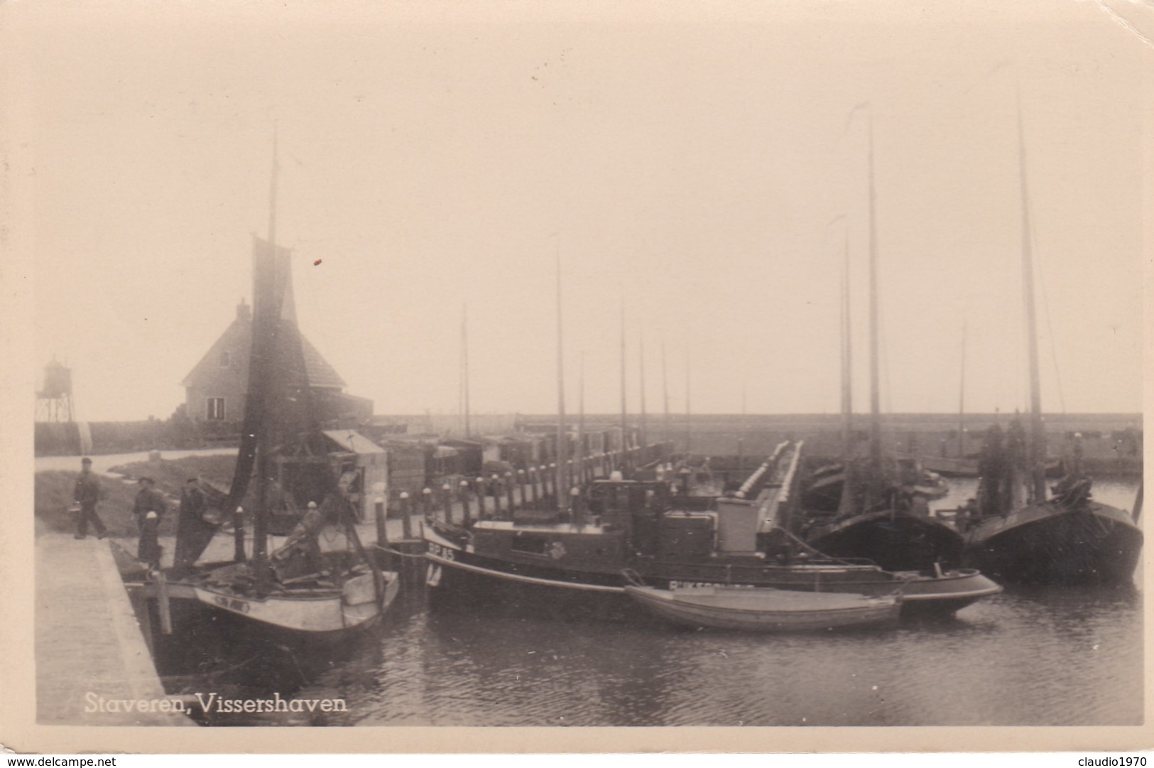 CARTOLINA - POSTCARD - PAESI BASSI - STAVEREN VISSERSHAVEN - Stavoren