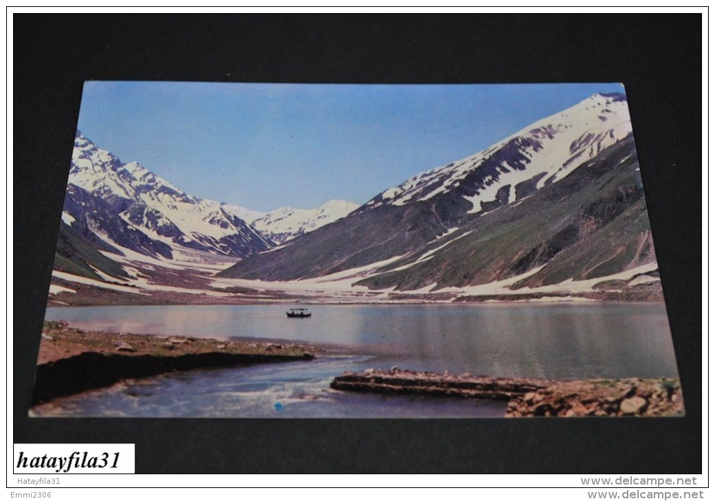 Lake Saiful Mulook , Kaghan ( Pakistan )   / Gelaufen      ( 91) - Pakistan