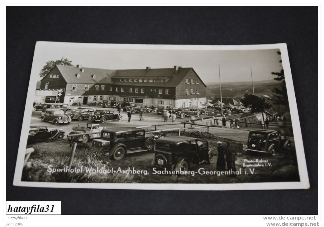 Sachsenberg-Georgenthal Sporthotel Waldgut      /   Gelaufen   1935   ( 91) - Klingenthal
