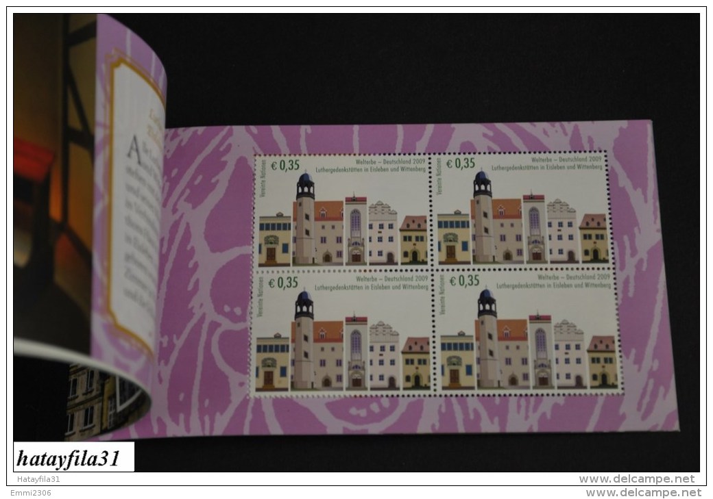 Vereinte Nationen - Wien 2009 - MH 0 - 14 ** Postfrisch / UNESCO - Welterbe : Deutschland ( Box - 1 ) - Postzegelboekjes
