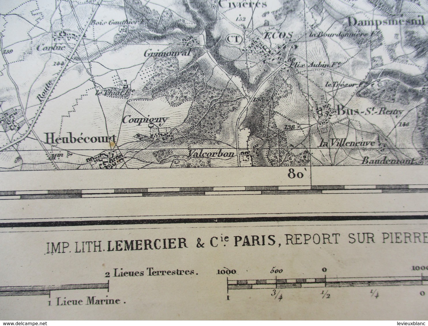 Carte entoilée/Librairie Militaire Dumaine/Paris/Dépot de la Guerre et des Fortifications/ROUEN /N°31/Fin 19éme   PGC185