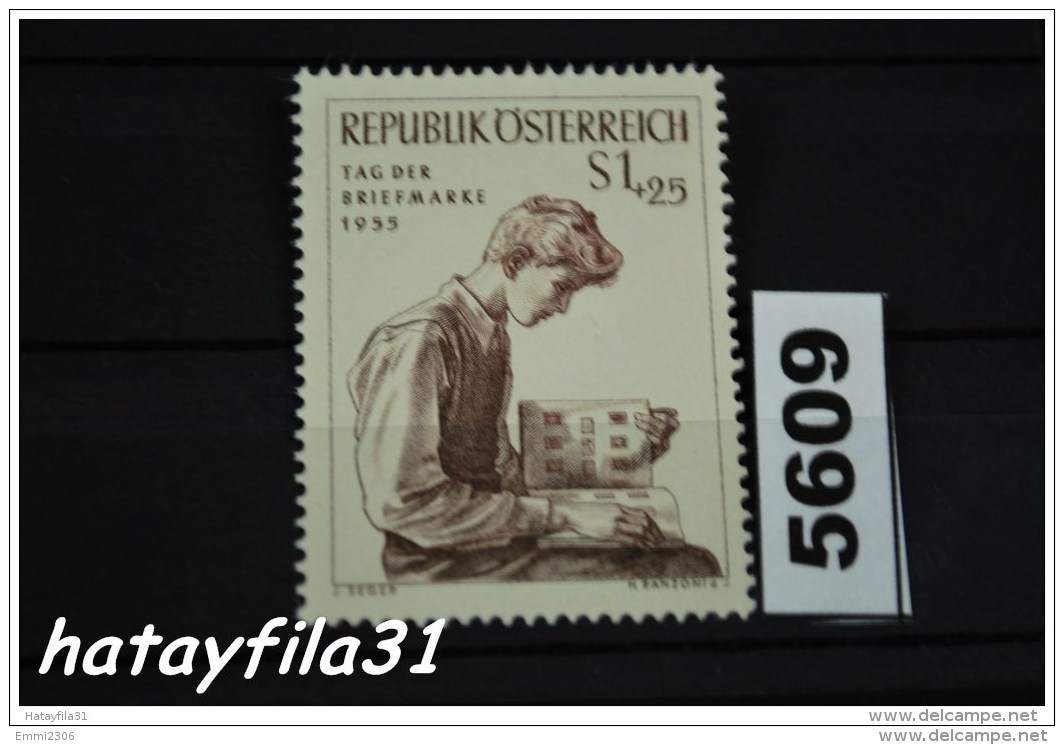 Österreich  1955   Mi. 1023   ** Postfrisch  /  Tag Der Briefmarke - Ungebraucht