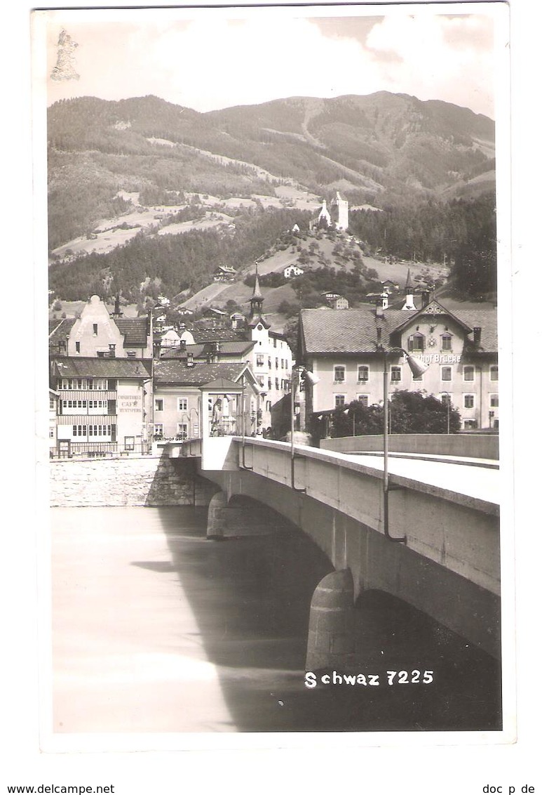 Österreich - Schwaz In Tirol - Alte Ortsansicht - 1941 - Photo : Georg Angerer , Schwaz - Bahnpost - Schwaz