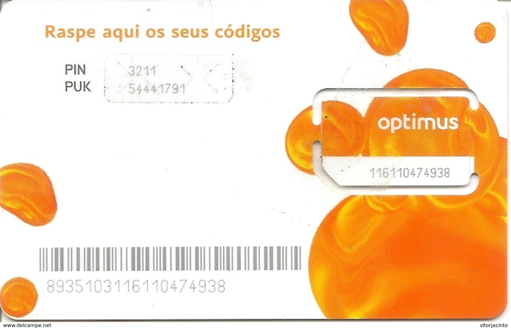 Mobile Phonecard Optimus - Portugal - Portugal