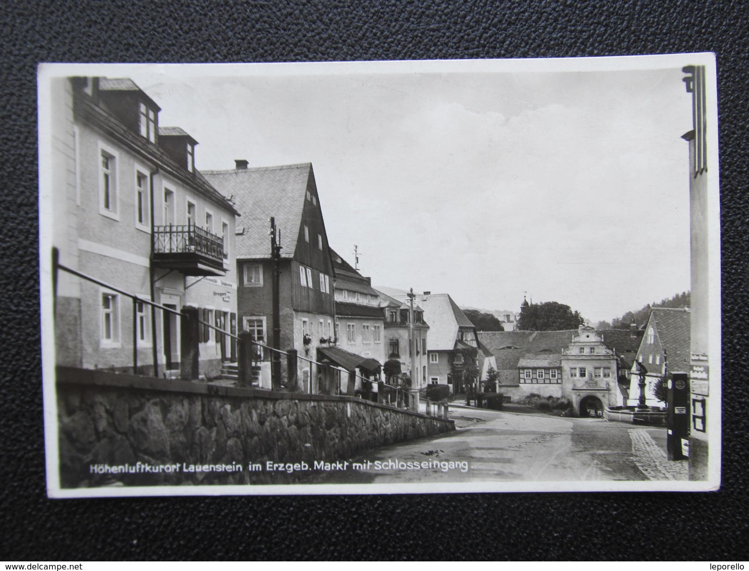 AK LAUENSTEIN I. Erzgebirge 1937  ///  D*33123 - Lauenstein