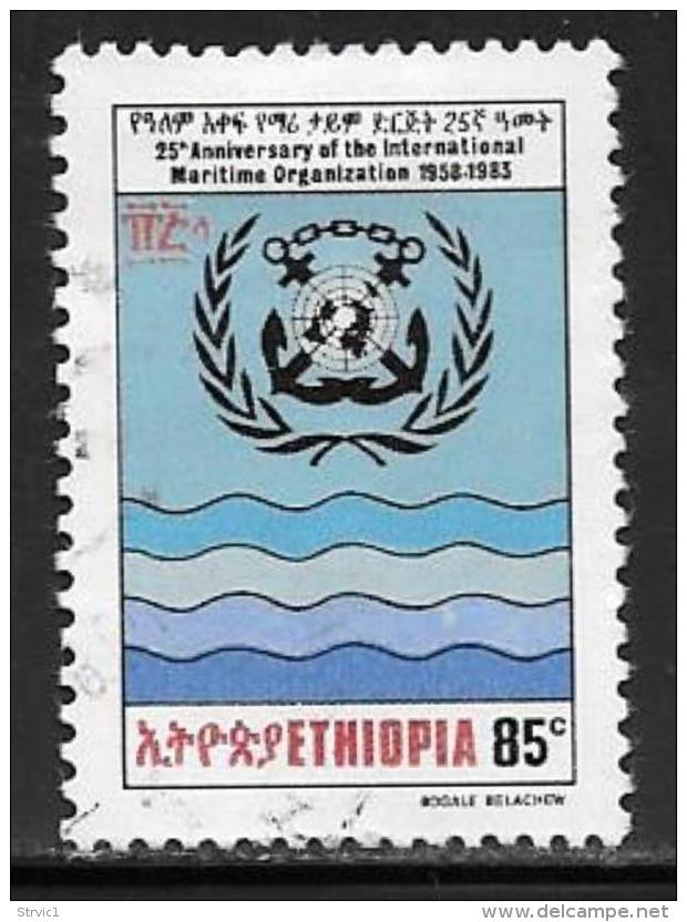 Ethiopia, Scott # 1067 Used Maritme Organization Anniv., 1983 - Ethiopië