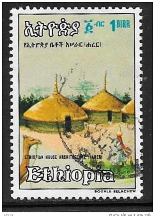 Ethiopia, Scott # 1095 Used Traditional Houses, 1984 - Ethiopië